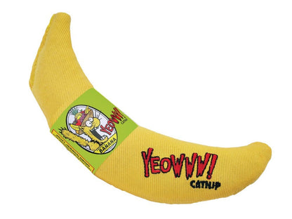 Yeowww! – Catnip Toy – Banana (Yellow, 7")