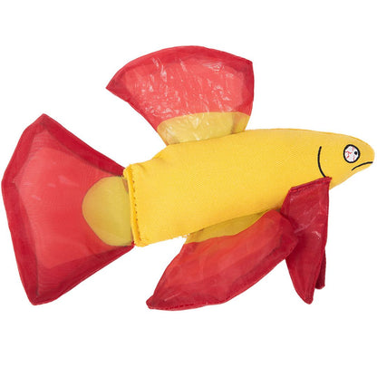 Yeowww! – Fish Catnip Toy – Mo Betta (Red)