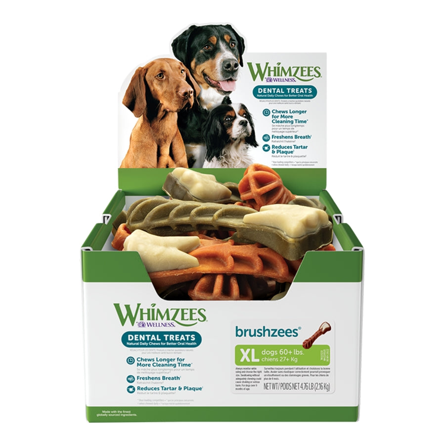 Whimzees – Bulk Box Toothbrush Star XL (18 Count)