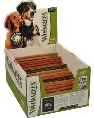 Whimzees – Dog Stix Large (40 Count Bulk)