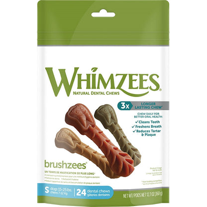 Whimzees – Brushzees Small (12.7 oz Bag)