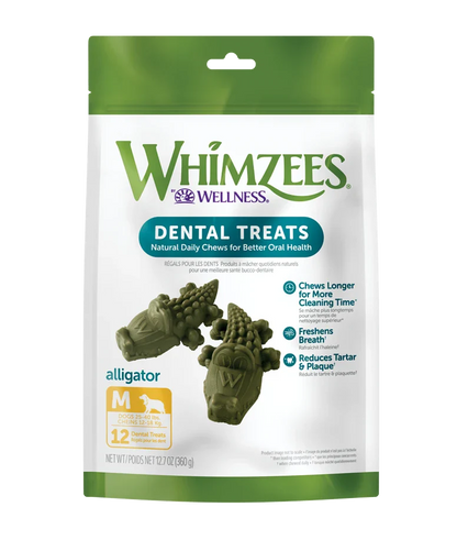 Whimzees – Alligators Large (12.7 oz Bag)