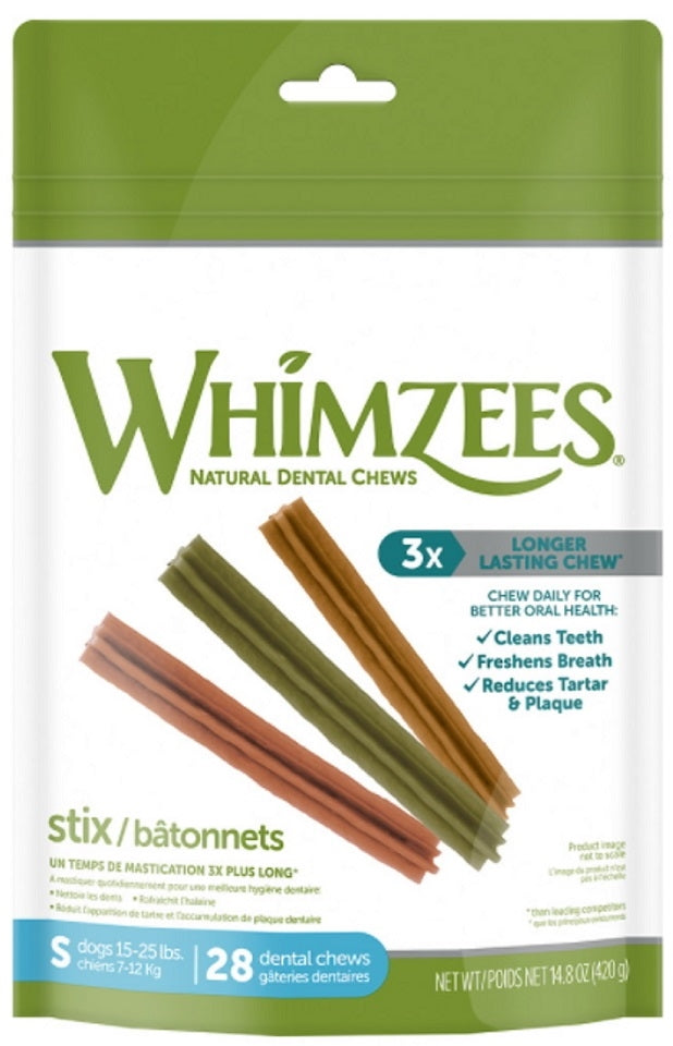 Whimzees – Stix Small (14.8 oz Bag)