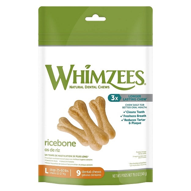 Whimzees – Ricebone (19 oz Bag)