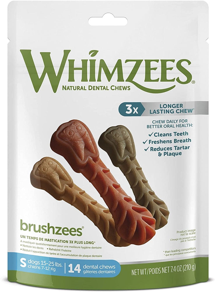 Whimzees – Dog Brushzees Daily Pack Small