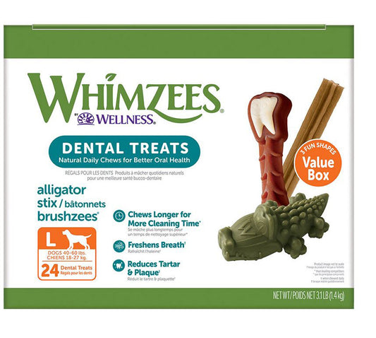 Whimzees Dog Value Box Large 50.9oz.