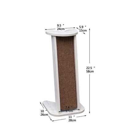 Wafer Sofa Protector & Scratcher (Grey, 23" – 2 Pack)