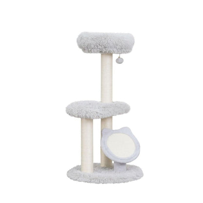 Rockview 2-Level Cat Tree (Ivory, 37")
