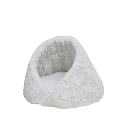 Rose Cradle Pet Bed (Ivory, 17.7")