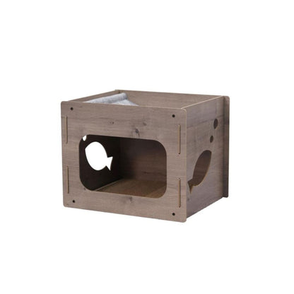 Jodie Condo Cat Scratcher (Brown, 14.5")