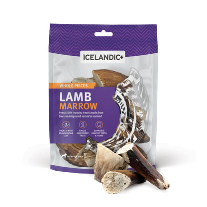 Icelandic+ — Golosinas de médula de cordero para perros (125 g)