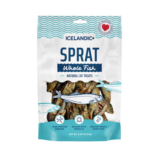 Icelandic+ — Sprats Whole Fish Cat Treats (0.85 oz)