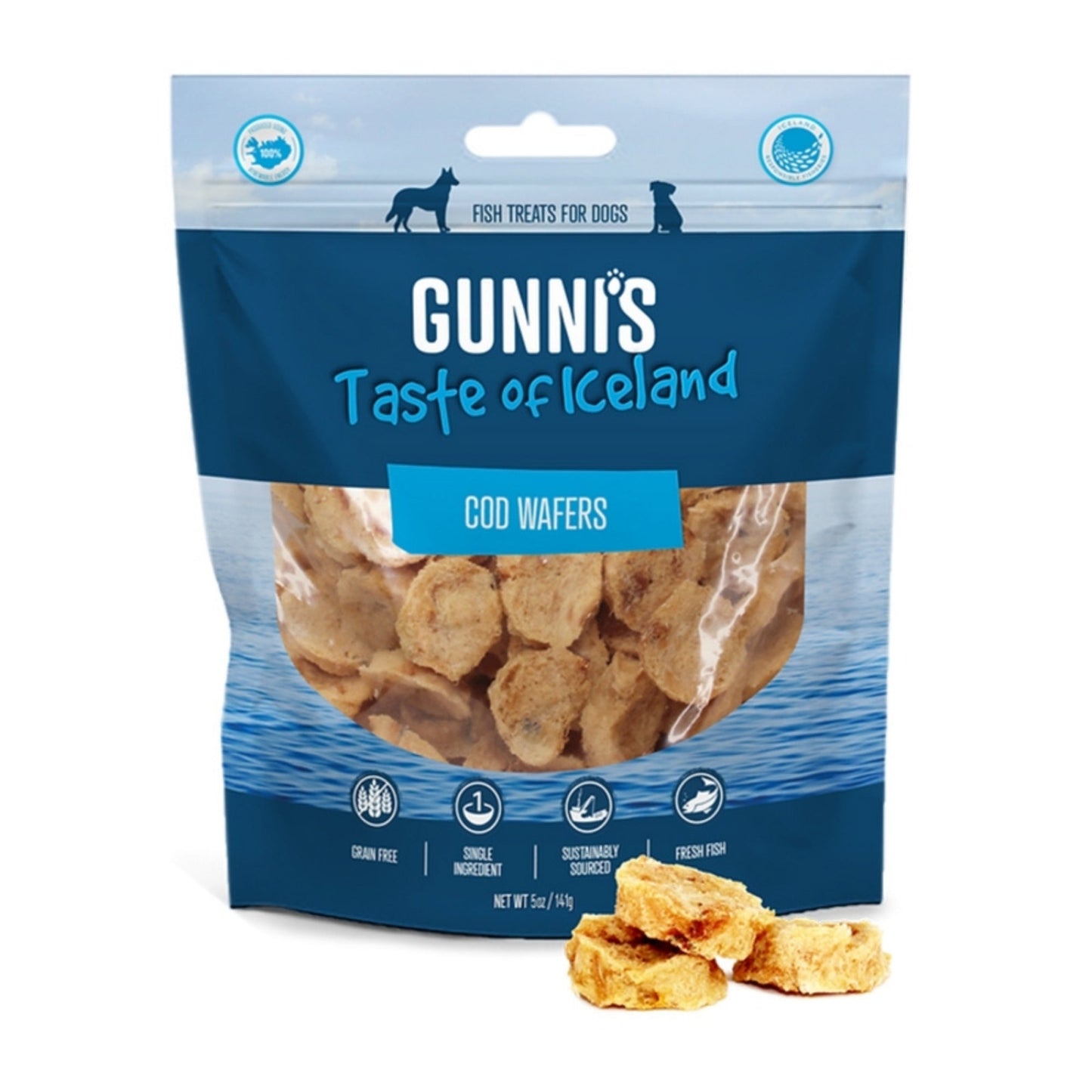 Gunni's — Golosinas de salmón para perros (145 g)