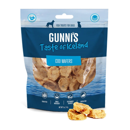 Gunni’s — Salmon Wafers Dog Treats (5 oz)