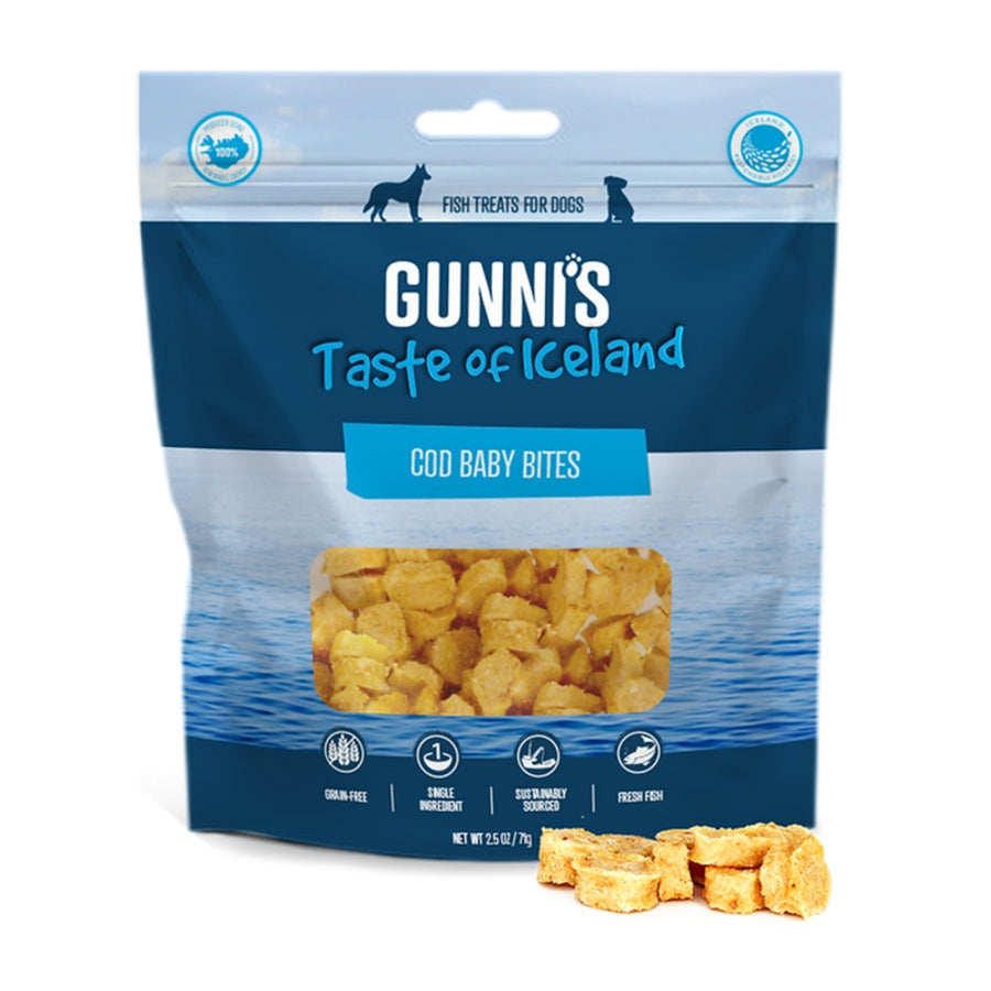 Gunni’s — Baby Bites Cod Dog Treats (2.5 oz)