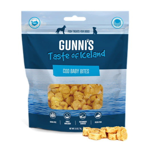 Gunni’s — Baby Bites Cod Dog Treats (2.5 oz)