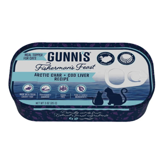 Gunni’s — Arctic Char Cod Liver Cat Treats (3 oz, 17 Pack)