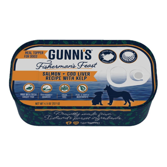 Gunni’s — Cod Liver Dog Treats (4.5 oz, 12 Pack)