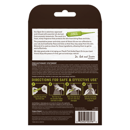Earth Animal — Cat Nupro Spot Flea & Tick