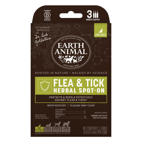 Earth Animal — Cat Nupro Spot Flea & Tick