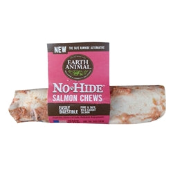 Earth Animal — No-Hide Salmon Chews (4", Case of 24)