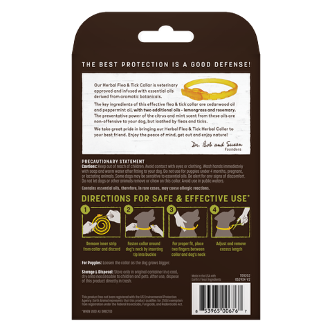 Earth Animal — Herbal Flea & Tick Collar (Large Dogs)