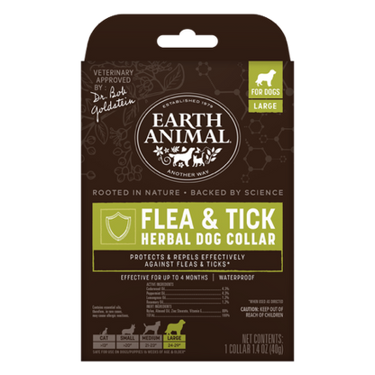 Earth Animal — Herbal Flea & Tick Collar (Large Dogs)