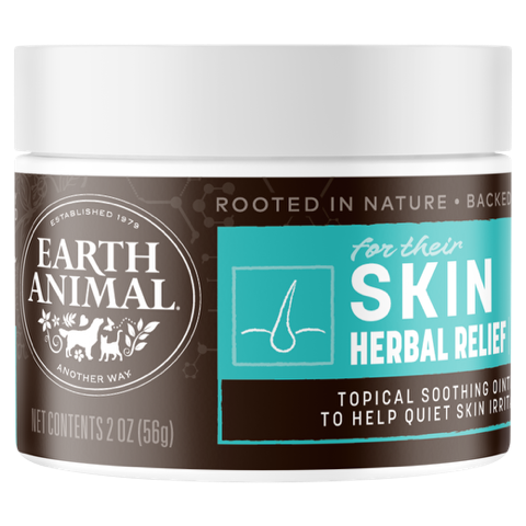 Earth Animal — Herbal Skin Relief Topical Balm for Dogs & Cats (2 oz)