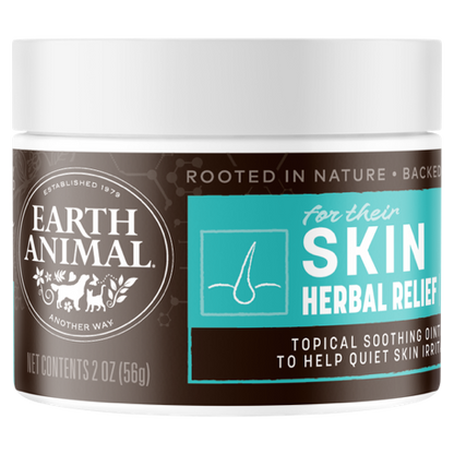 Earth Animal — Herbal Skin Relief Topical Balm for Dogs & Cats (2 oz)