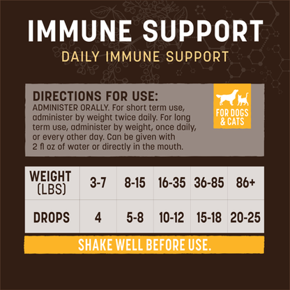 Earth Animal — Immune Support Dog Supplement (2 oz)