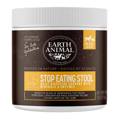 Earth Animal — Stop Eating Stool (8 oz)