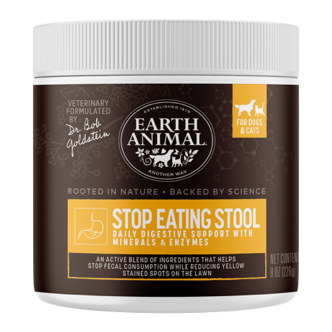 Earth Animal — Stop Eating Stool (8 oz)
