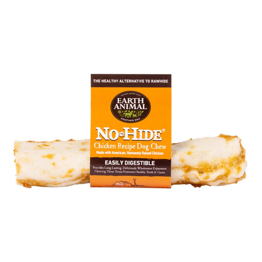 Earth Animal — No-Hide Chicken Chews (7”, Case of 24)