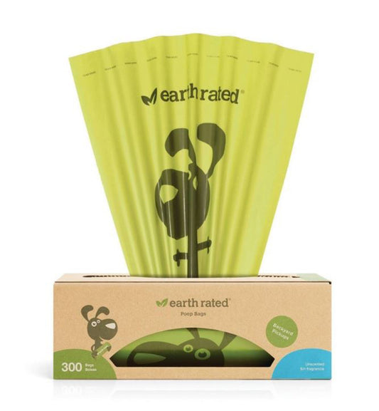 Earth Rated — Unscented Poop Bags (300 Count Box)