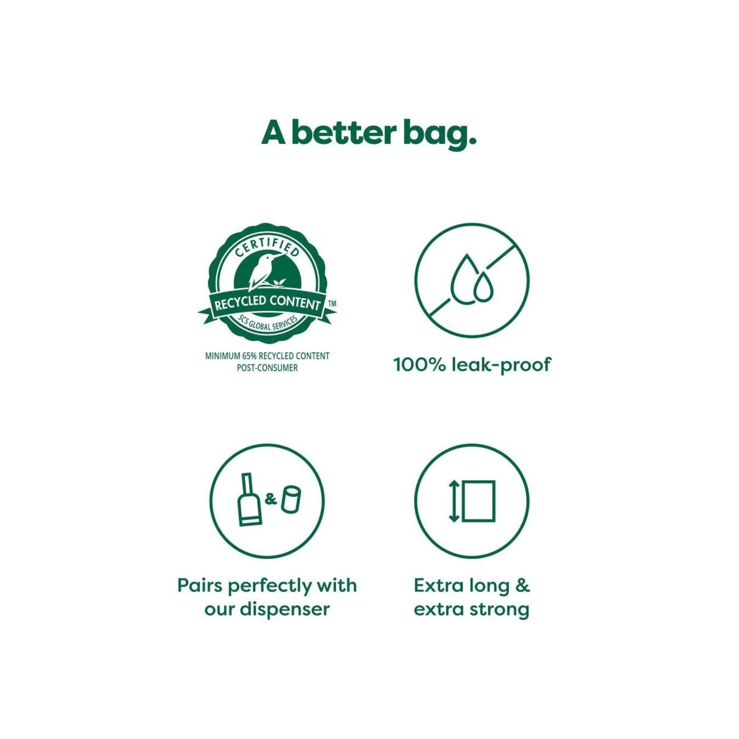 Earth Rated — Lavender Poop Bags (4 Roll, 60 Count)