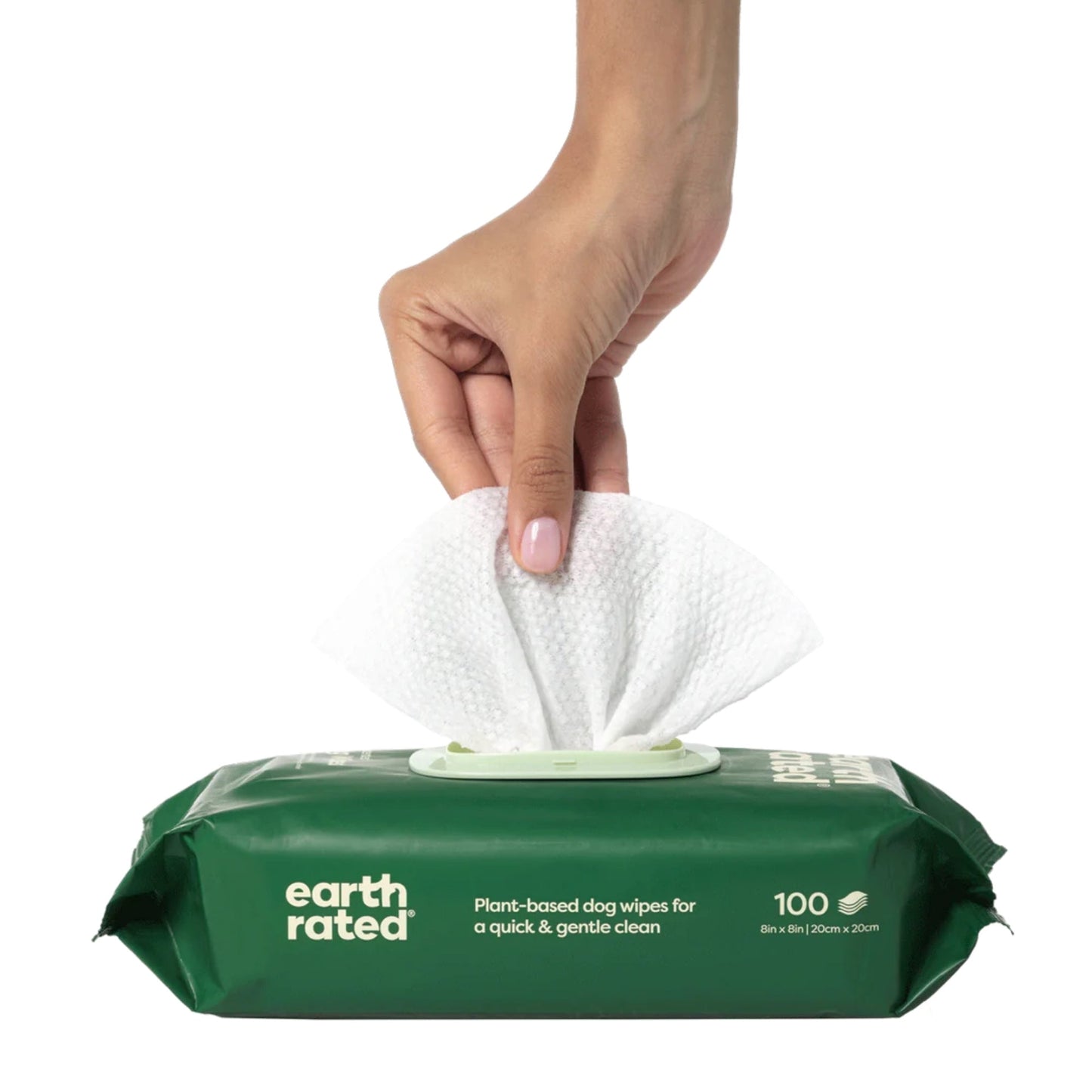 Earth Rated — Grooming Wipes (Unscented, 60 Count)