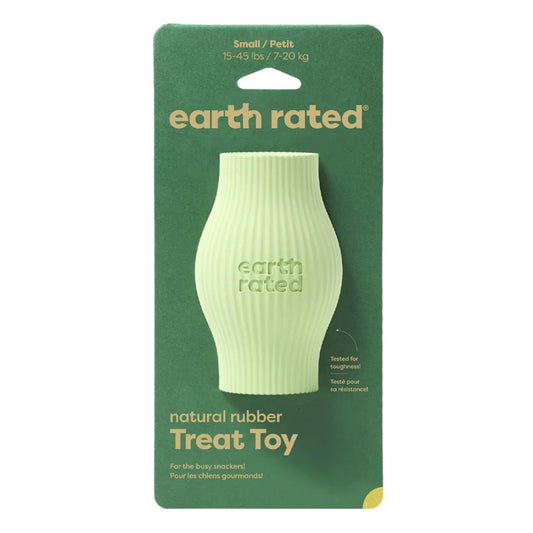 Earth Rated — Dog Treat Toy (Green Rubber, Large)