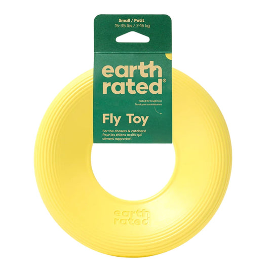 Earth Rated — Dog Flyer Toy (Yellow, Small)
