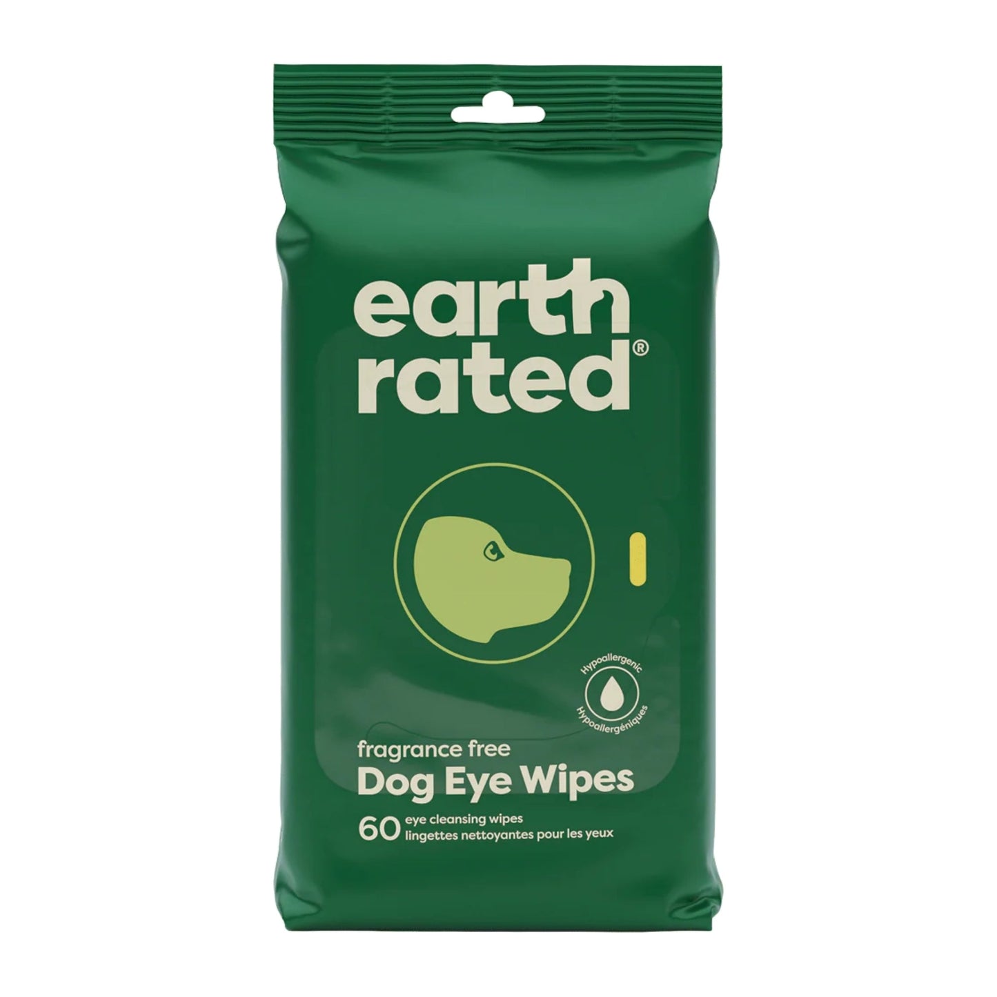 Earth Rated – Dog Eye Wipes (60 Count)