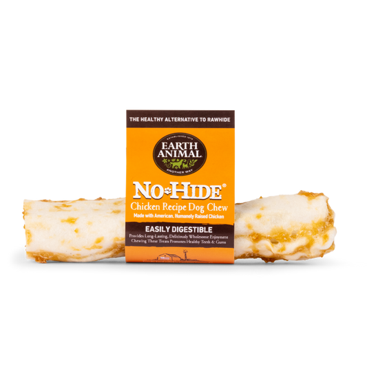 Earth Animal — No-Hide Chicken Chews (7”, Case of 24)
