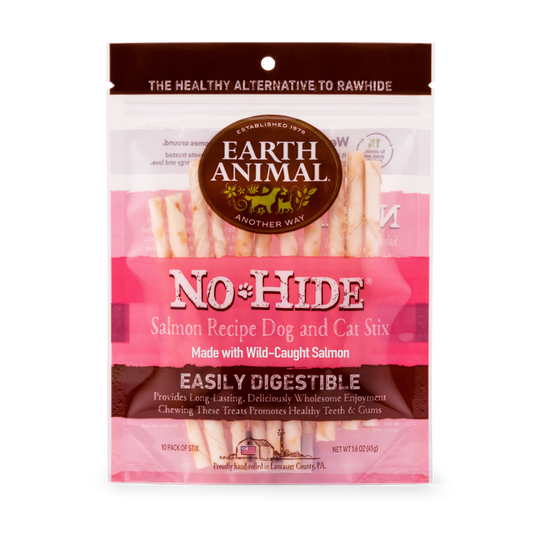 Earth Animal — No-Hide Salmon Stix (10 Pack)