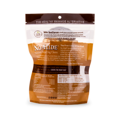 Earth Animal — Masticables de venado sin piel (4", paquete de 2) 