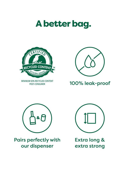 Earth Rated – Lavender Scented Poop Bags (315 Count, 21 Rolls)