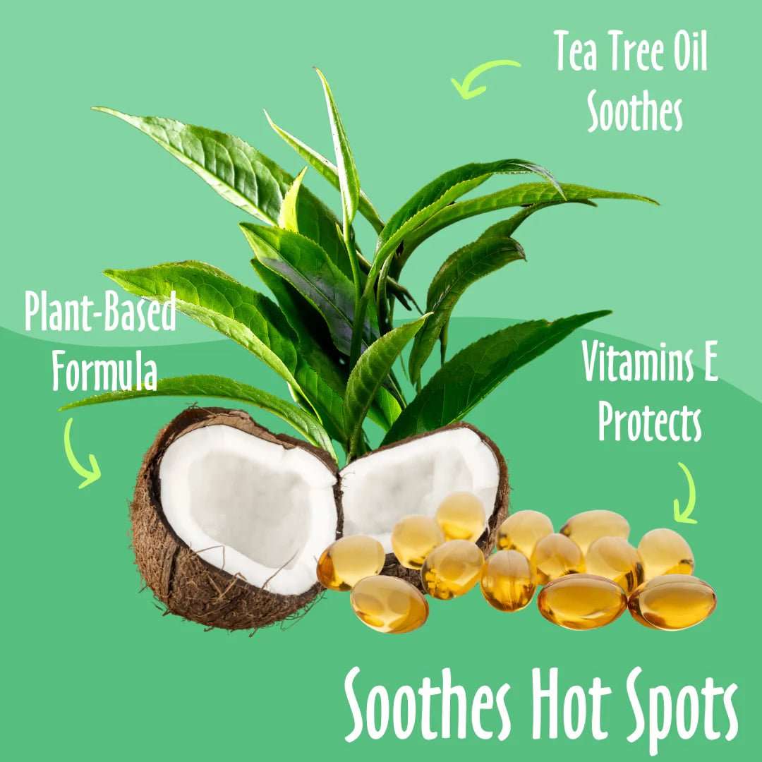 Earthbath – Hot Spot Relief Shampoo (Tea Tree & Aloe Vera, 16 oz)