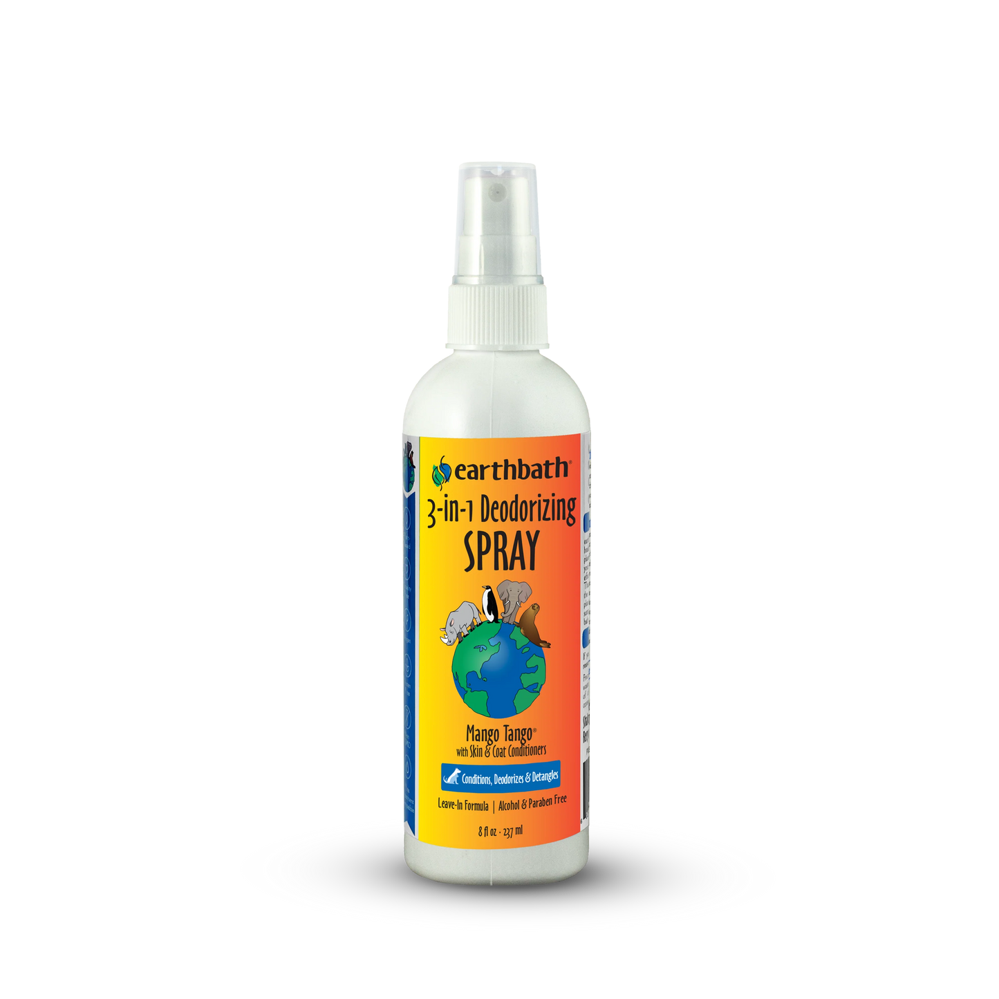 Earthbath – 3-in-1 Deodorizing Spritz for Dogs (Mango Tango, 8 oz)