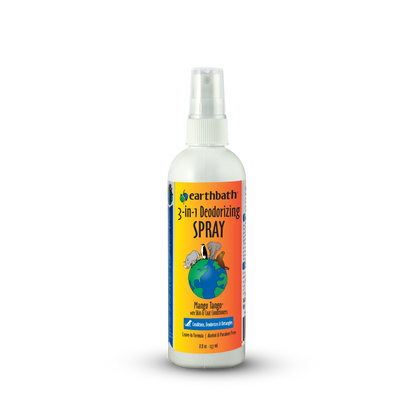 Earthbath – 3-in-1 Deodorizing Spritz for Dogs (Mango Tango, 8 oz)