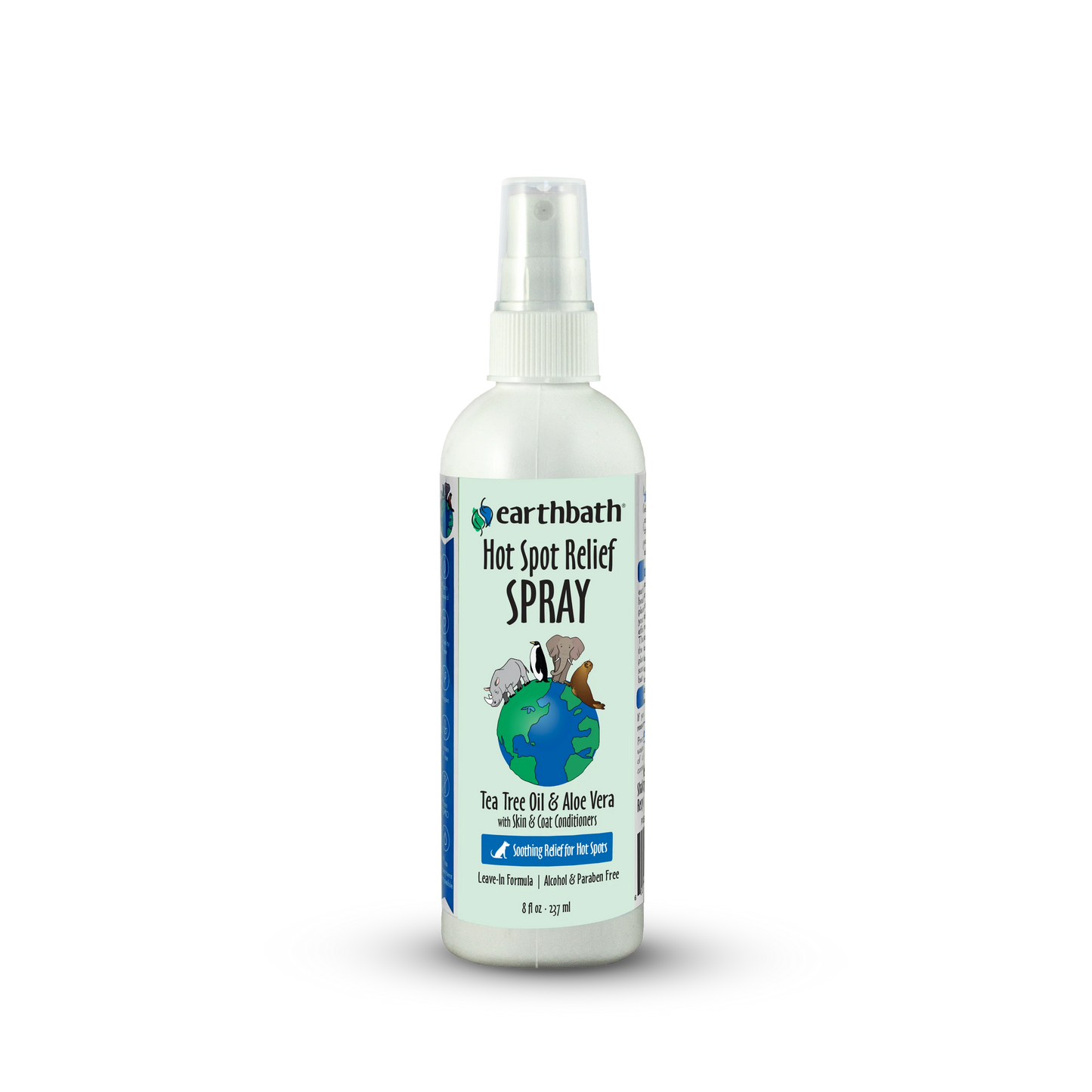Earthbath – Hot Spot Relief Spray for Dogs (Tea Tree & Aloe Vera, 8 oz)