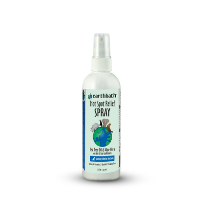 Earthbath – Hot Spot Relief Spray for Dogs (Tea Tree & Aloe Vera, 8 oz)
